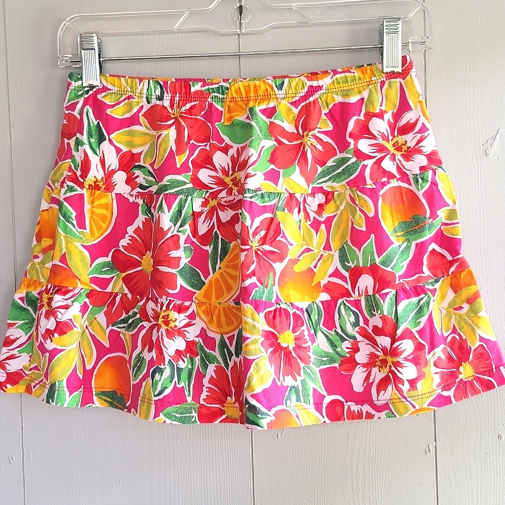 🌴 NWOT TCP Fruit & Floral Skort